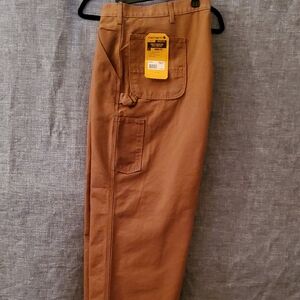 44x36 Carhartt Loose Fit Washed Duck Utility Work Pants